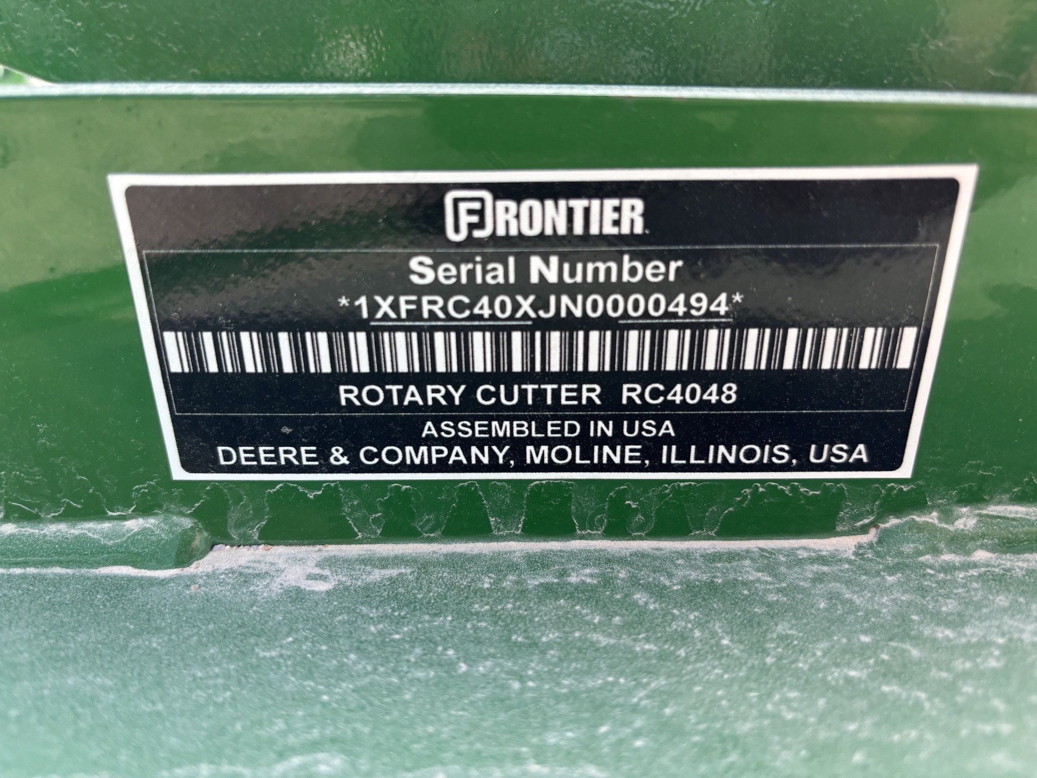  2022 Frontier RC4048 at Heritage Tractor in Jefferson City, MO