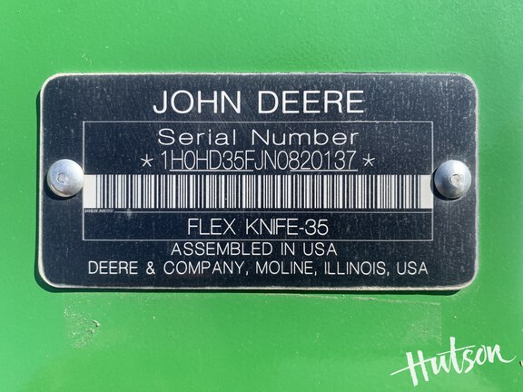 Photo of 2022 John Deere HD35F
