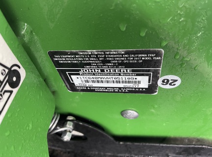 2017 John-Deere 648M