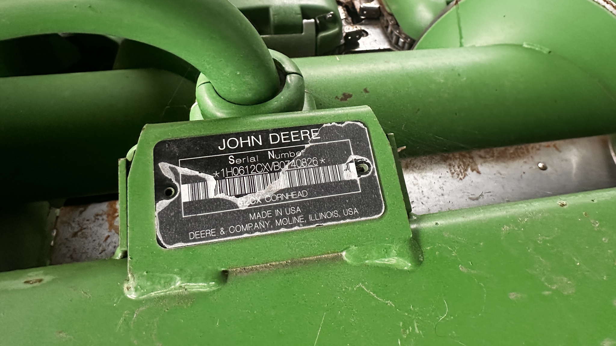  2012 John Deere 612C at Heritage Tractor in Lamar, MO