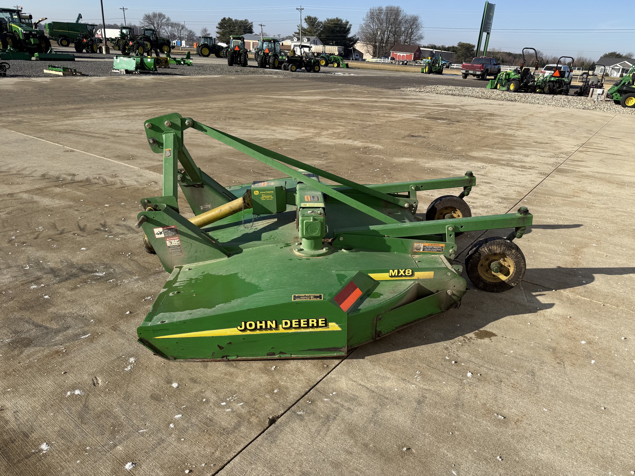 2003 John Deere MX8 Image 6