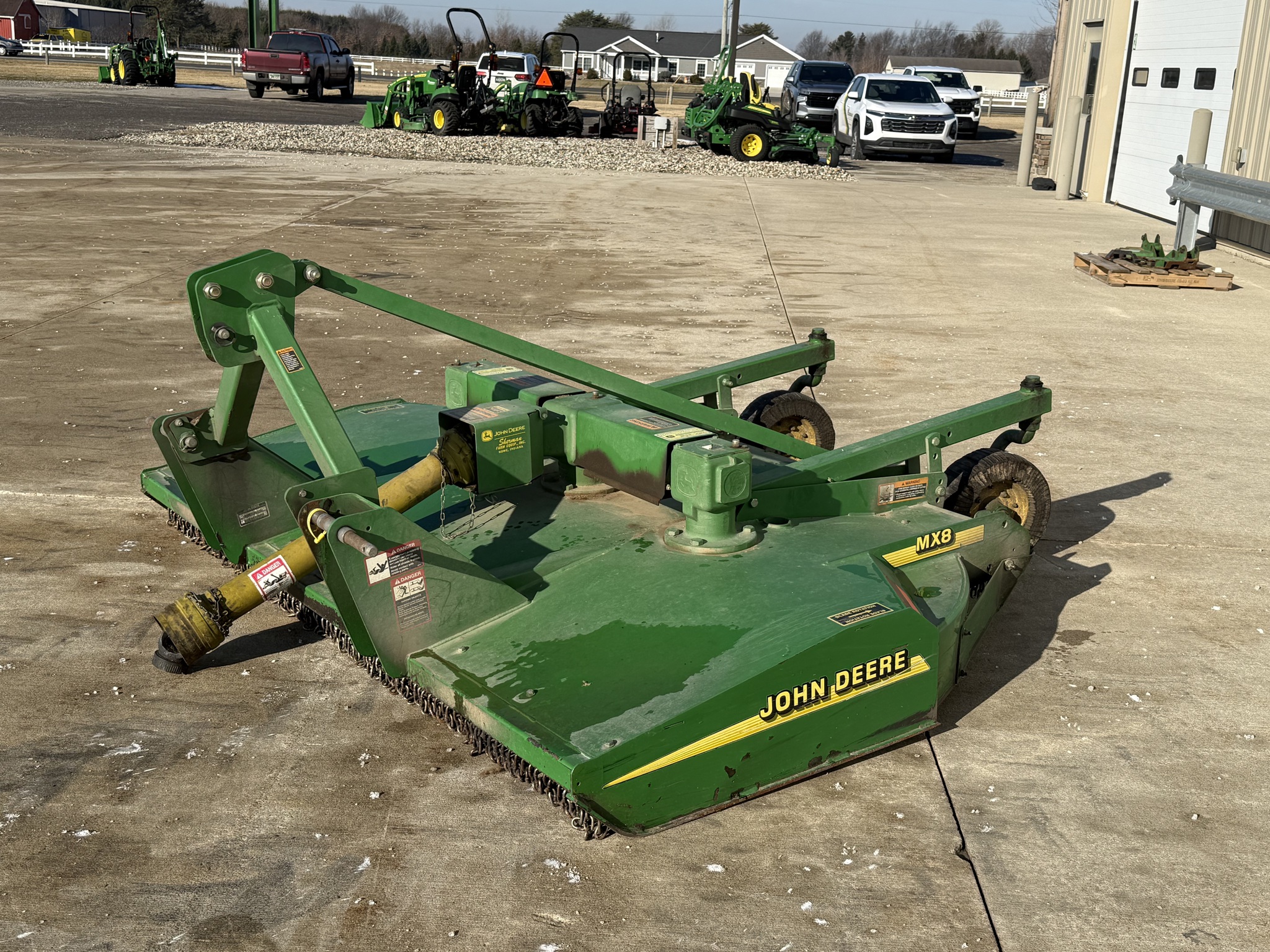 2003 John Deere MX8 Image 7