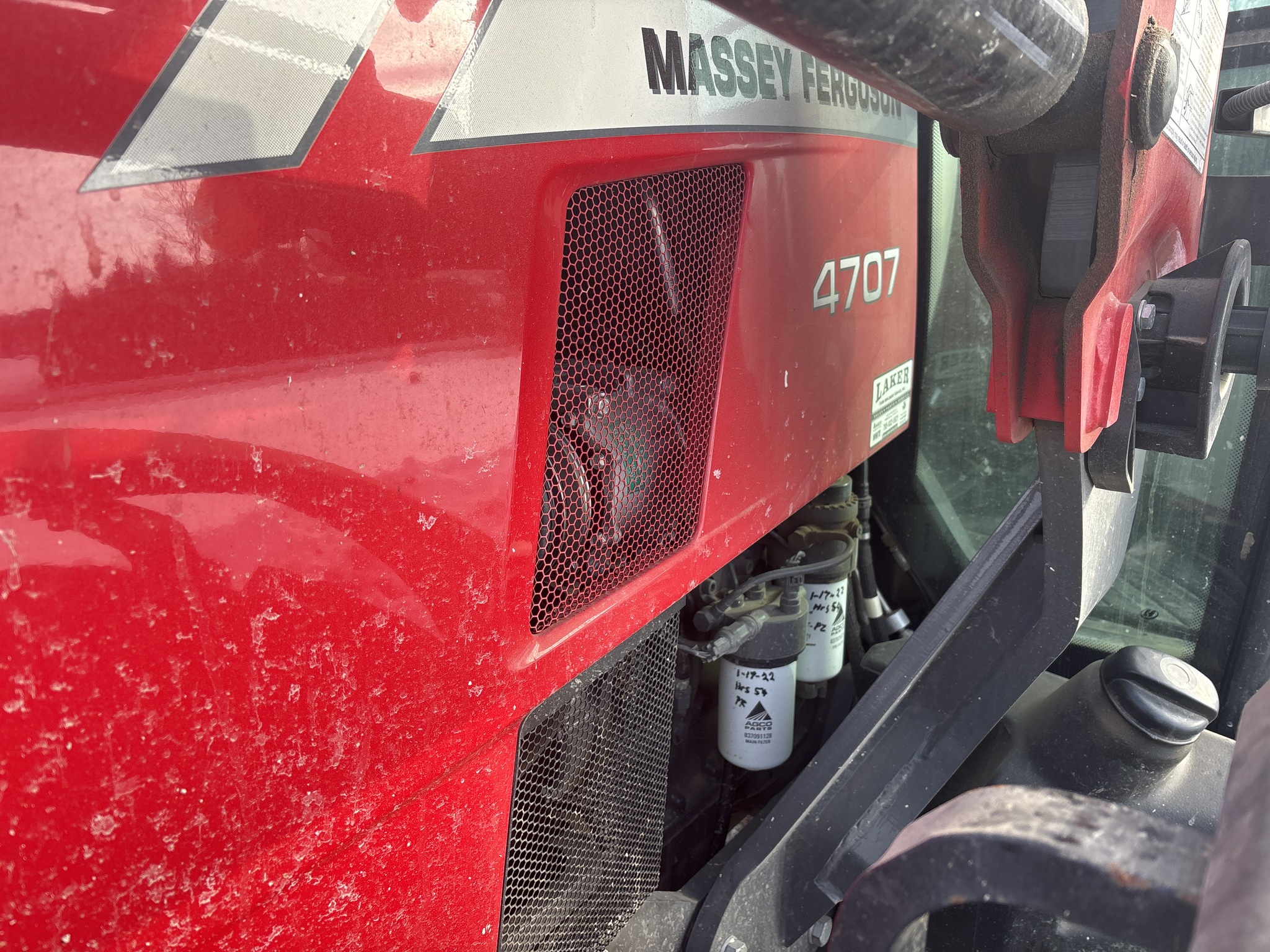 Used 2021 Massey Ferguson 4707 Utility Tractors at Koenig Equipment in Franklin, IN - PhotoXL8