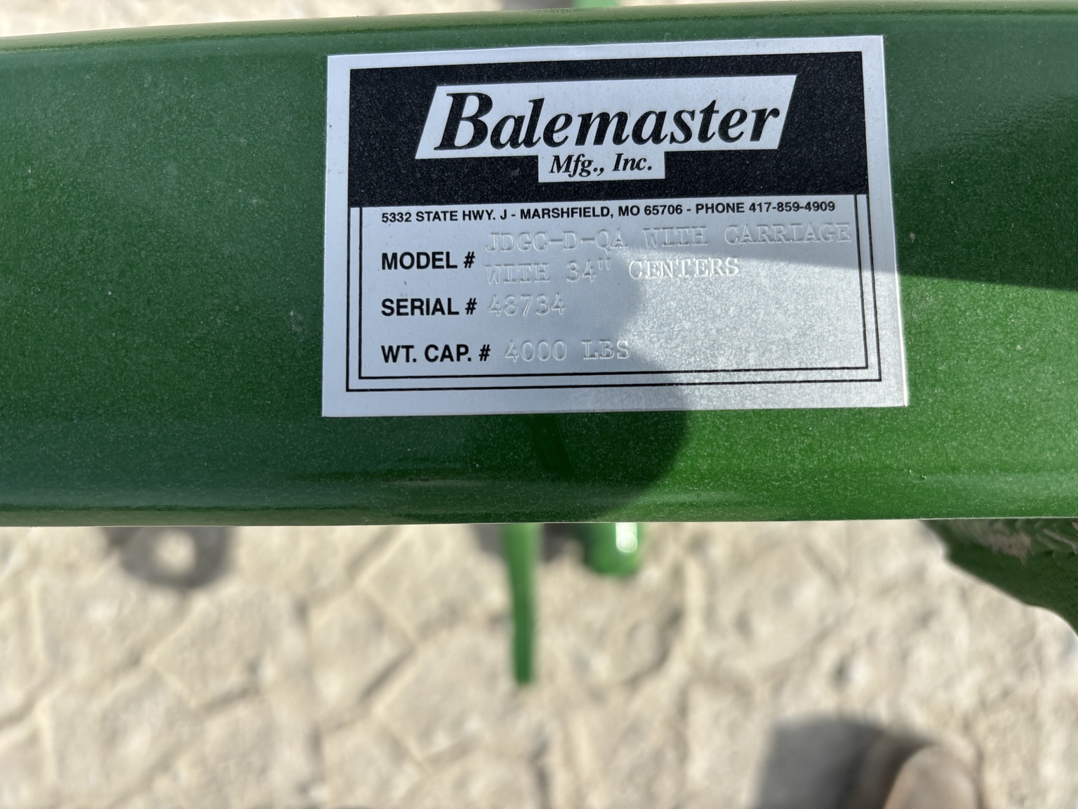  2025 BaleMaster JDGC-D at Heritage Tractor in Atchison, KS