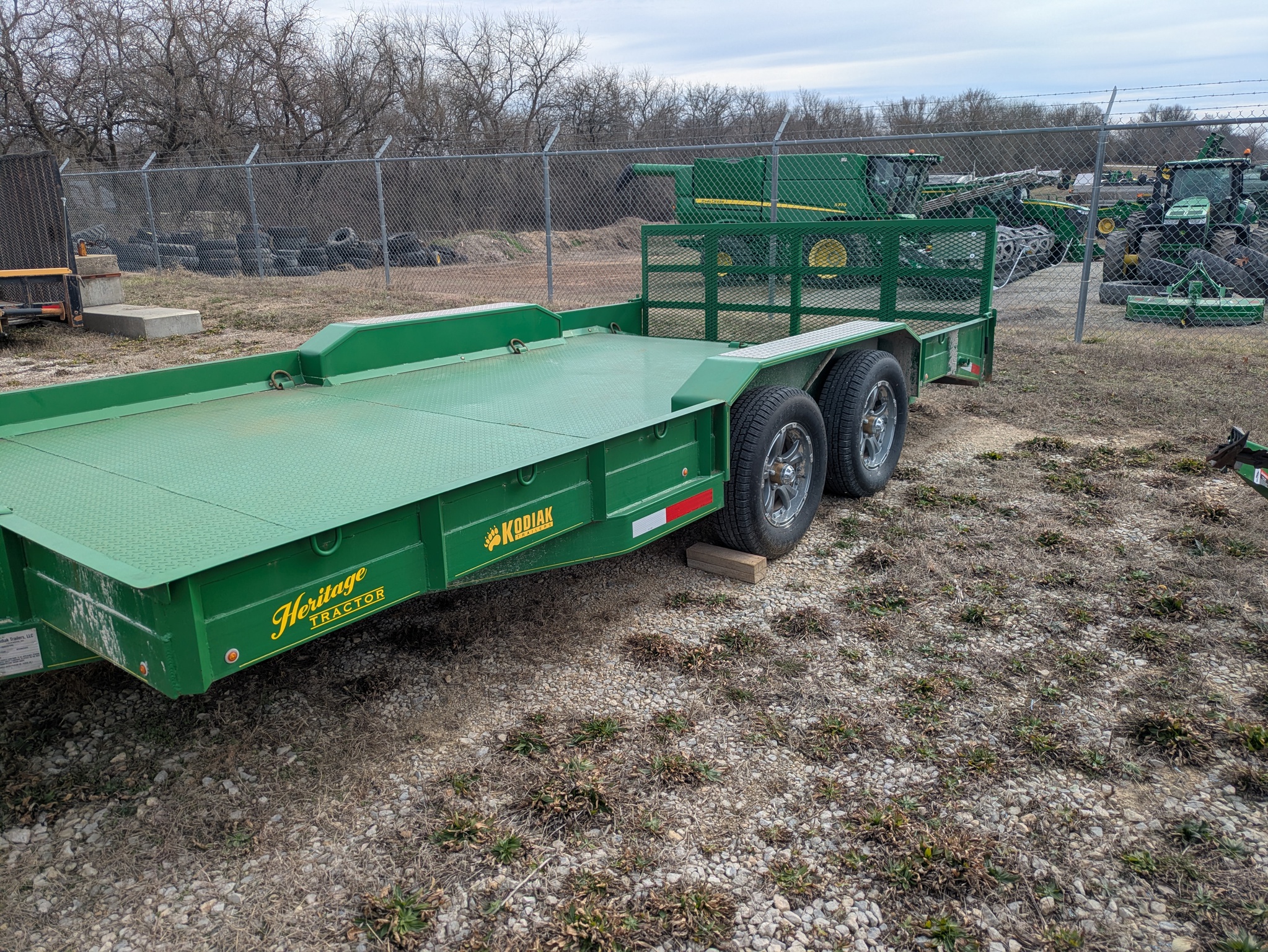  2022 Kodiak KODIAK 16'X102" UTILITY TRAILER at Heritage Tractor in Baldwin City, KS