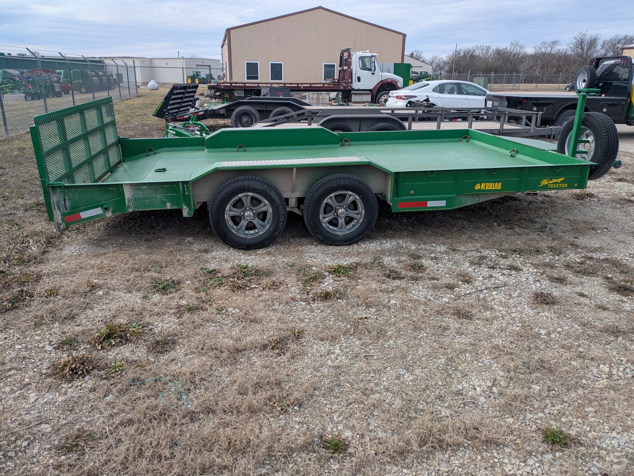  2022 Kodiak KODIAK 16'X102" UTILITY TRAILER at Heritage Tractor in Baldwin City, KS