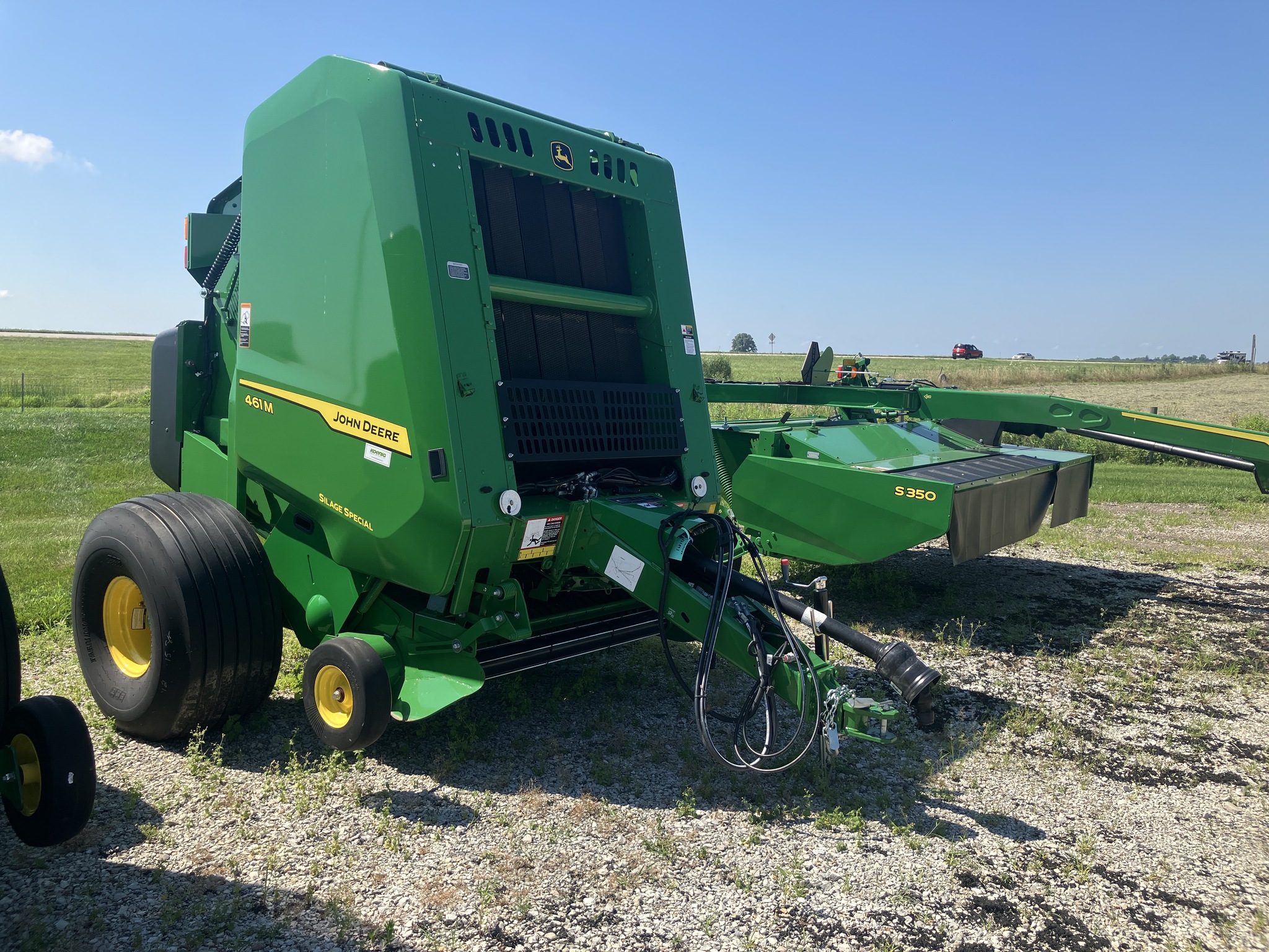 Used 2024 John Deere 461M Round Balers at Koenig Equipment in Greensburg, IN - PhotoXL2