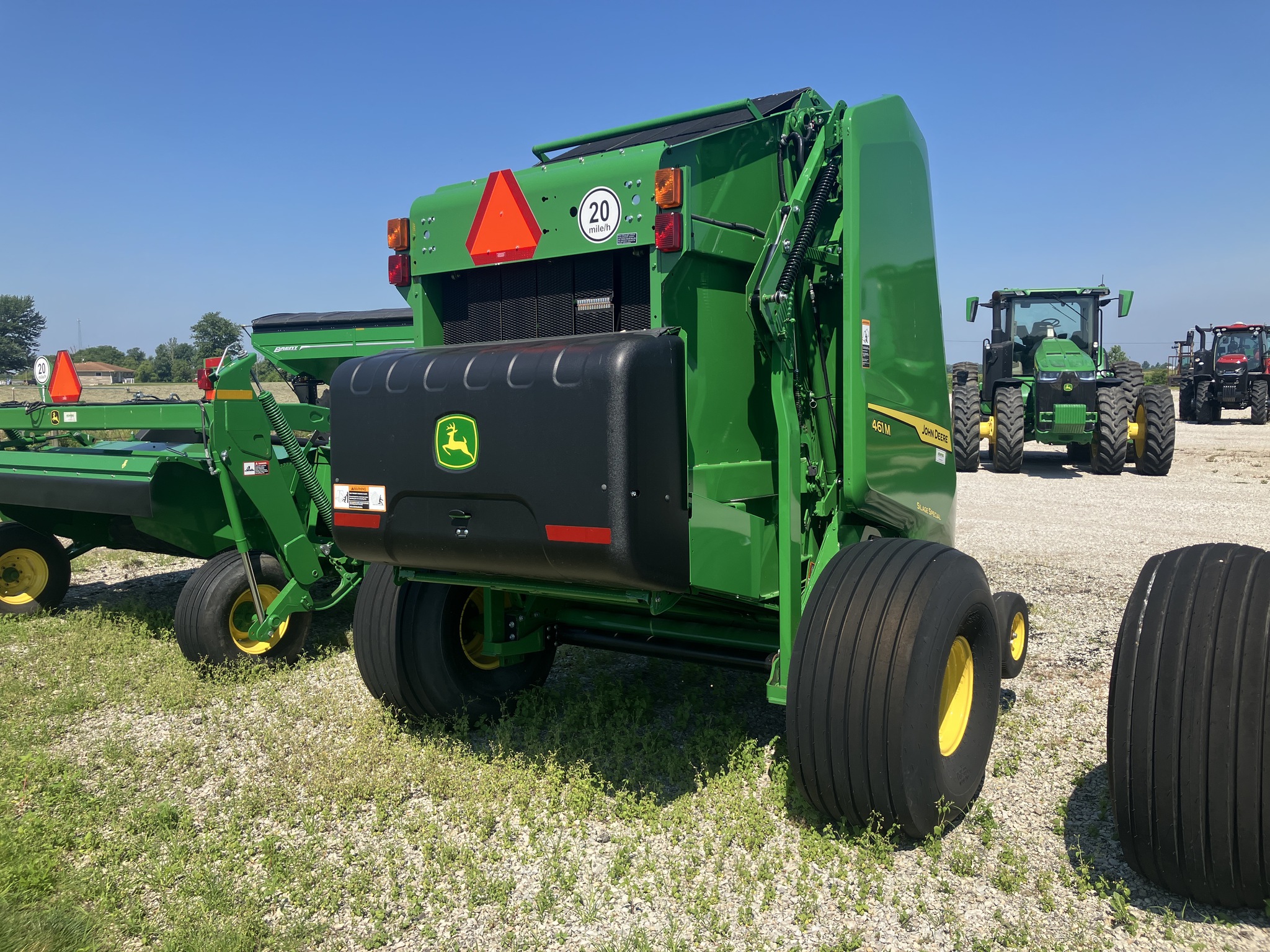 Used 2024 John Deere 461M Round Balers at Koenig Equipment in Greensburg, IN - PhotoXL4