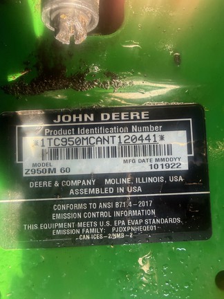 2023 John Deere Z950M Photo 6