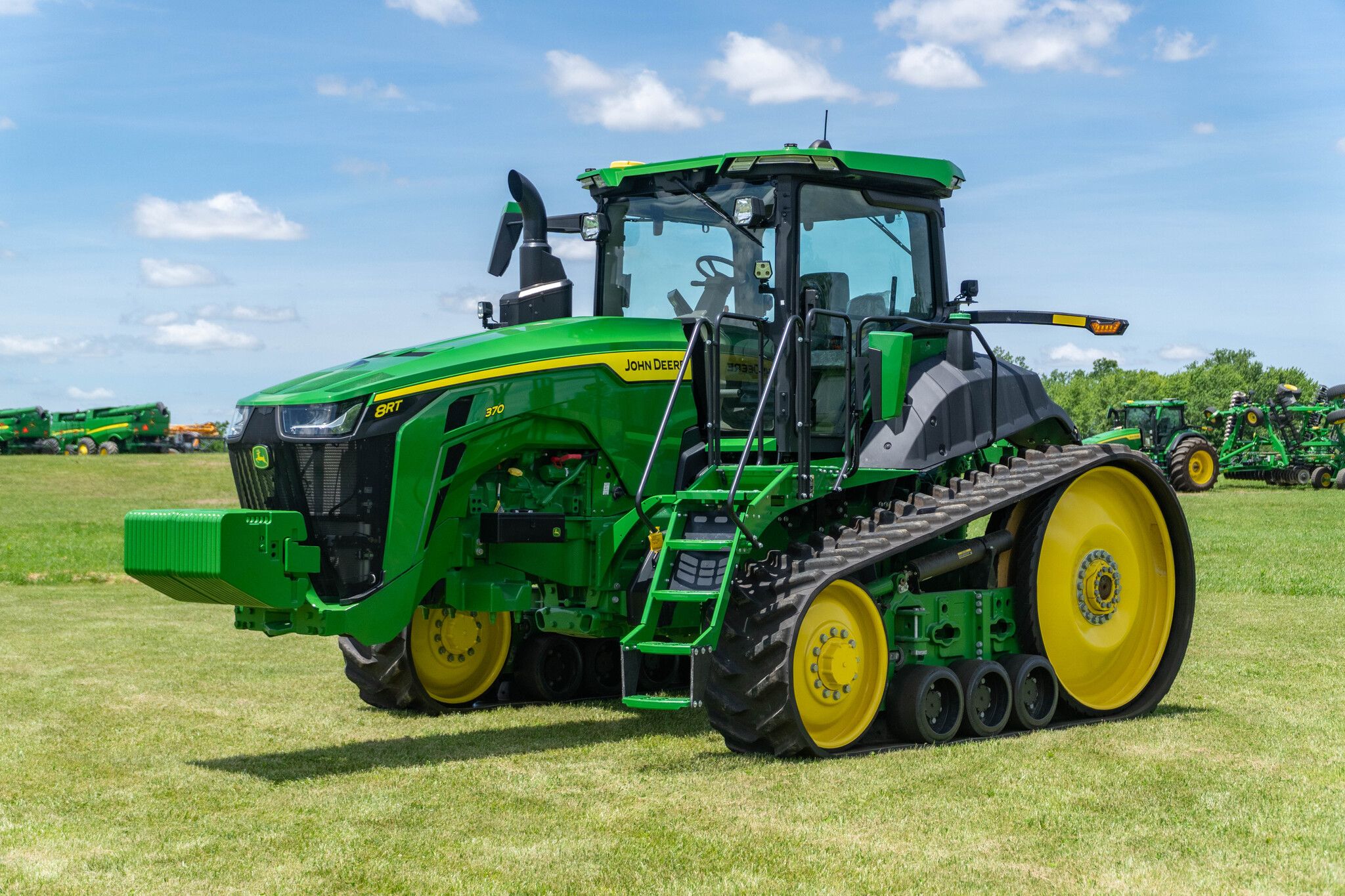 Used 2024 John Deere 8RT 370 Track Tractors at Koenig Equipment in Anna, OH - PhotoXL0