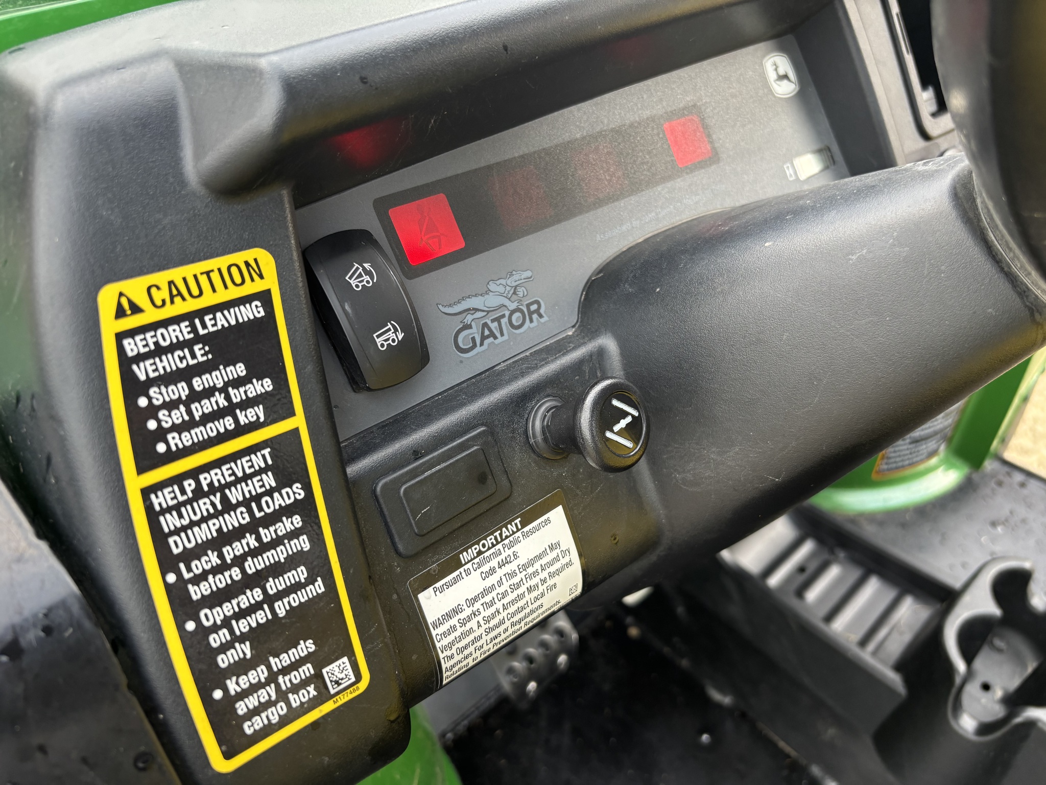 Used 2019 John Deere HPX615E ATVs & Gators at Koenig Equipment in Botkins, OH - PhotoXL11