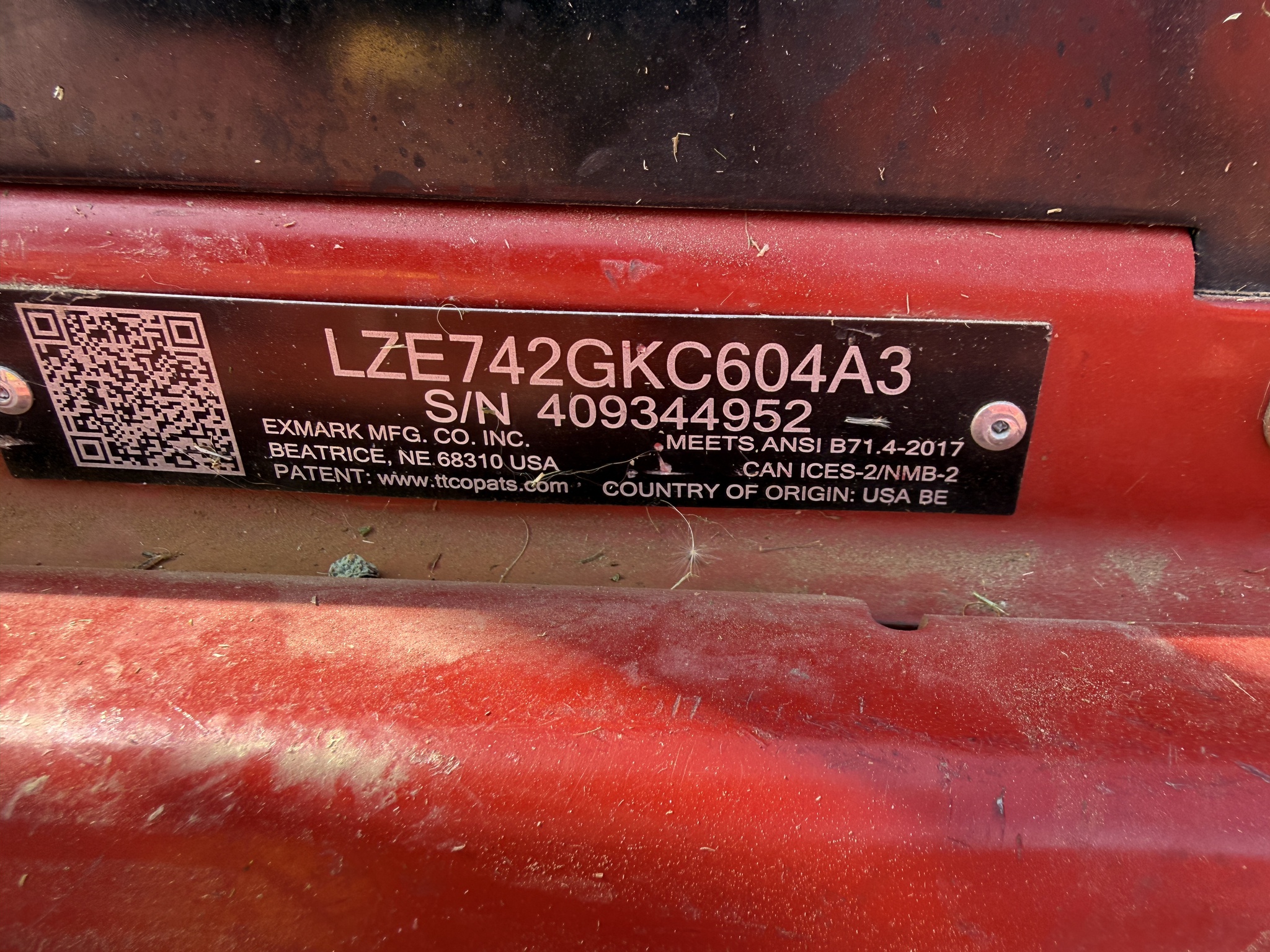 2021 Exmark LZE742GKC Image 20