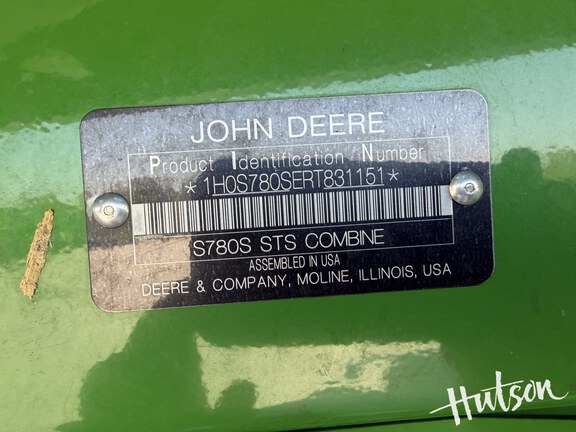 Photo of 2024 John Deere S780