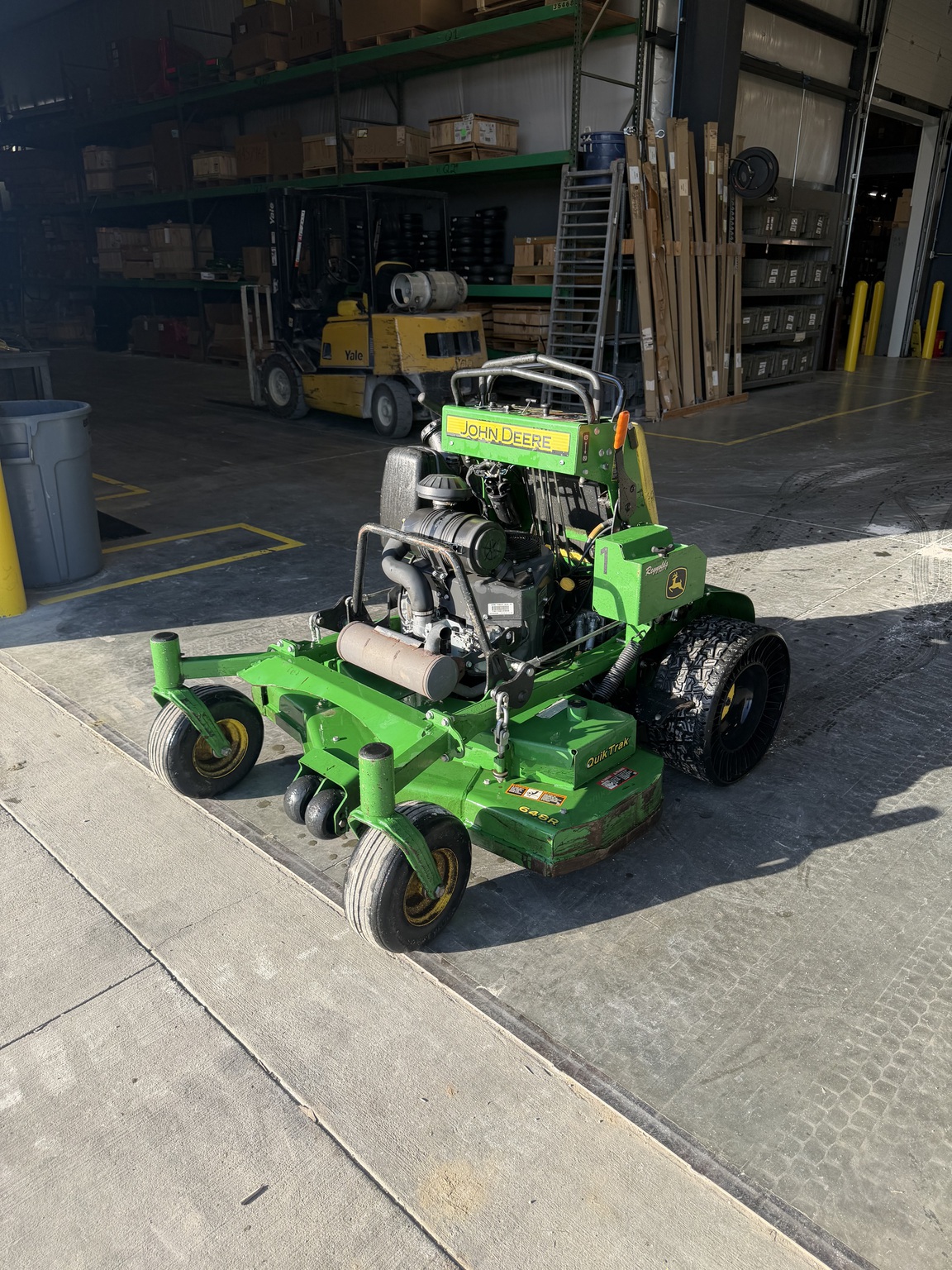 Used 2017 John Deere 648R Stand On Mowers at Koenig Equipment in Franklin, IN - PhotoXL1