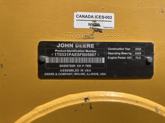 2025 John Deere 331 P (8th thumbnail)
