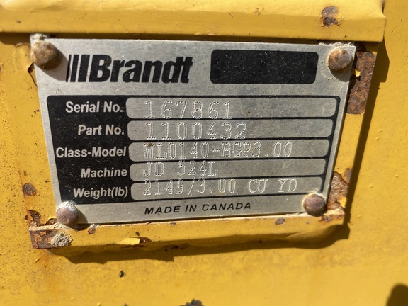 2017 John Deere 524K-II