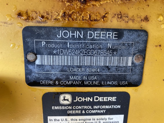 2017 John Deere 524K-II