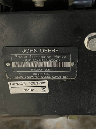 2020 John Deere 1025R - Photo6
