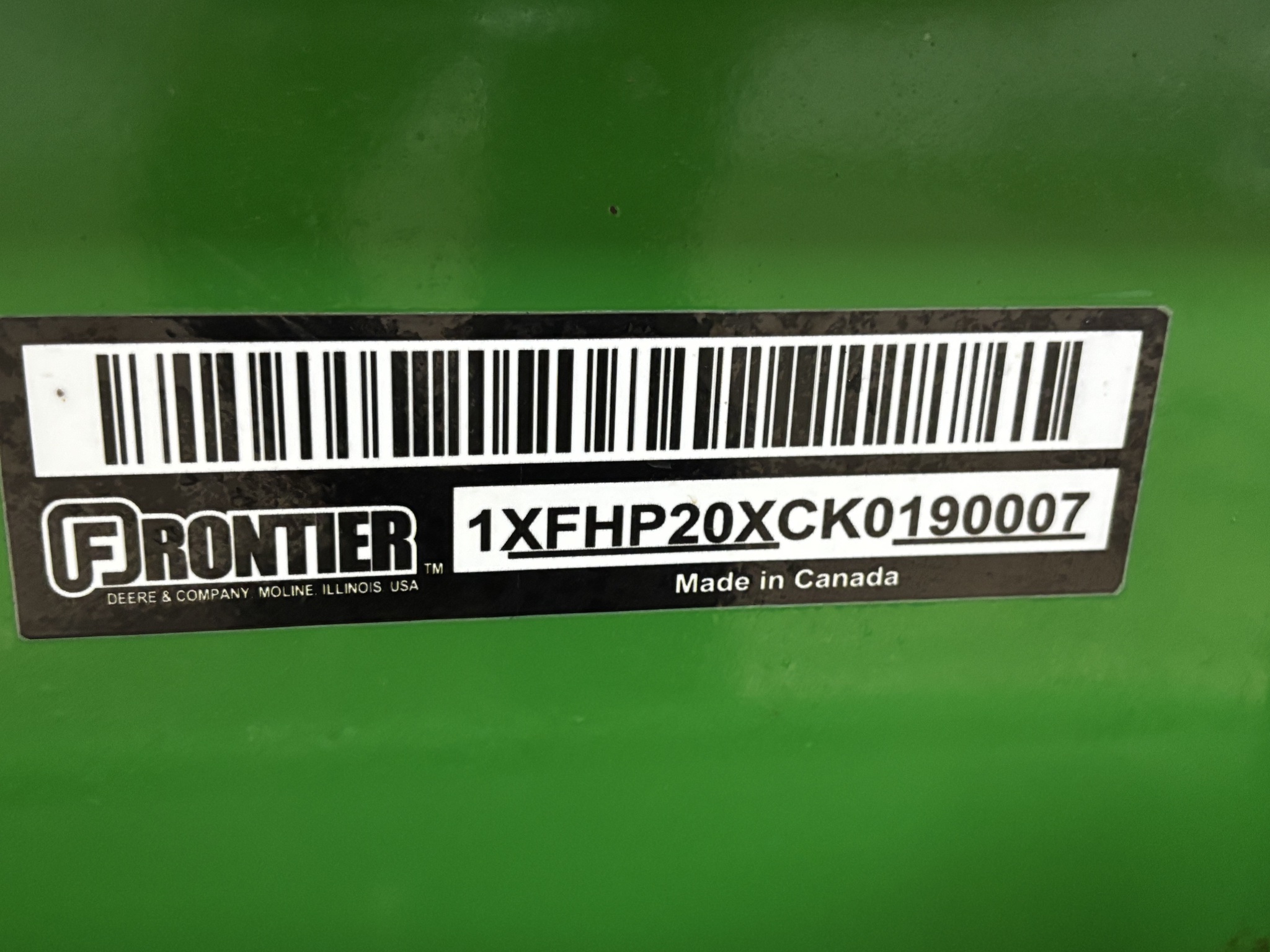 Used 2017 John Deere SW2172 Compact Utility Tractor Attachments at Koenig Equipment in Botkins, OH - PhotoXL19