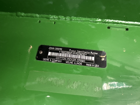 2019 John Deere CP690