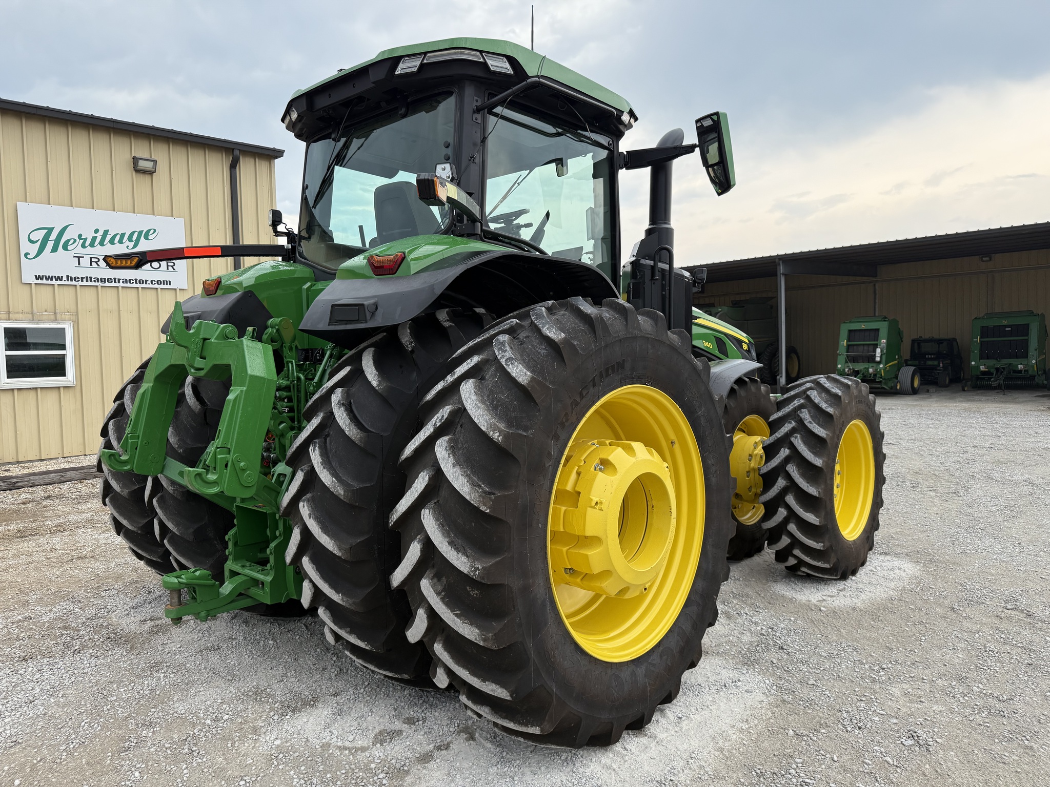  2024 John Deere 8R 340 at Heritage Tractor in Nevada, MO