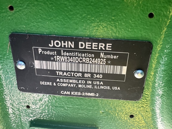 Photo of 2024 John Deere 8R 340