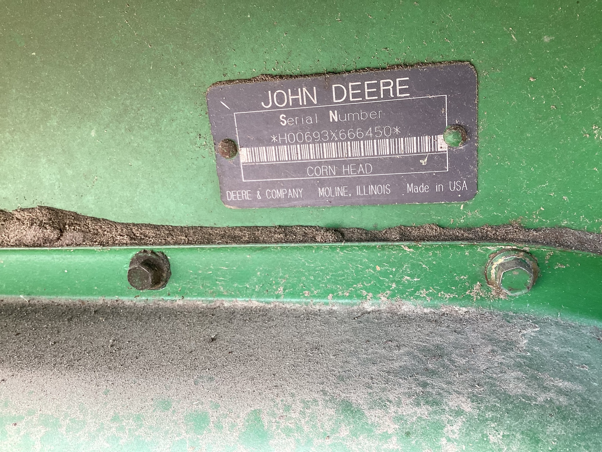 1996 John Deere 693 Image 9