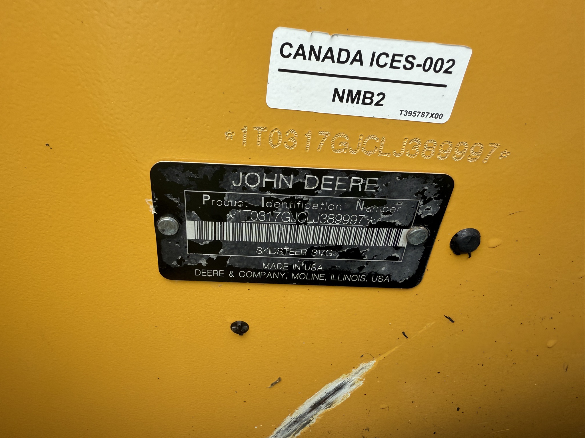 2020 John Deere 317G Image 23