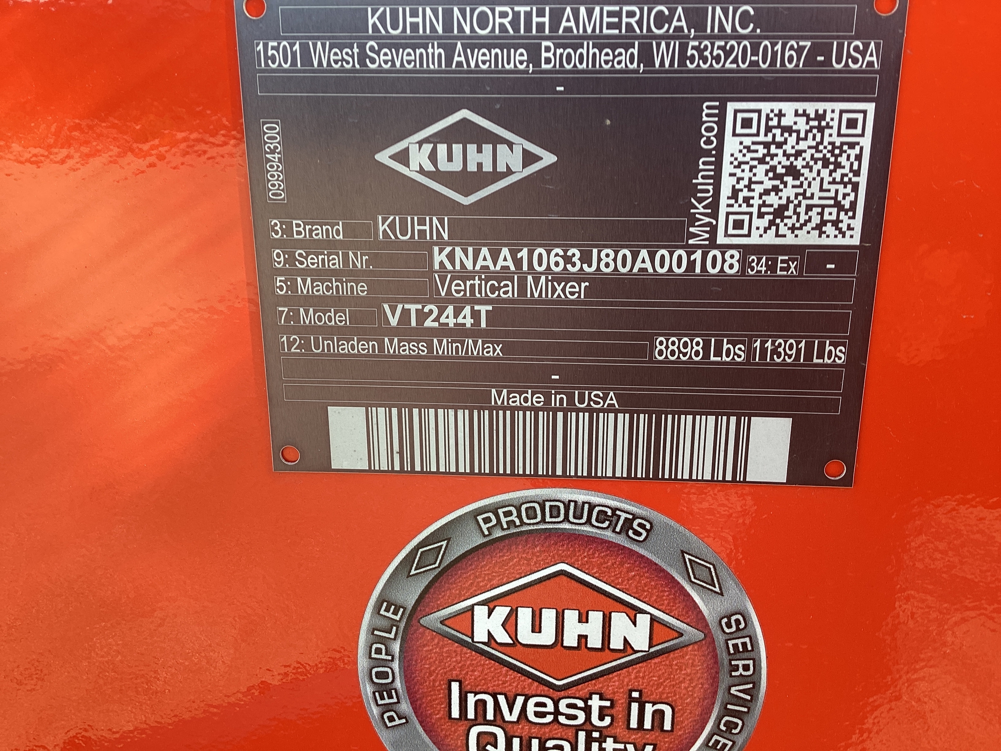 2024 Kuhn Knight VT244 Image 14