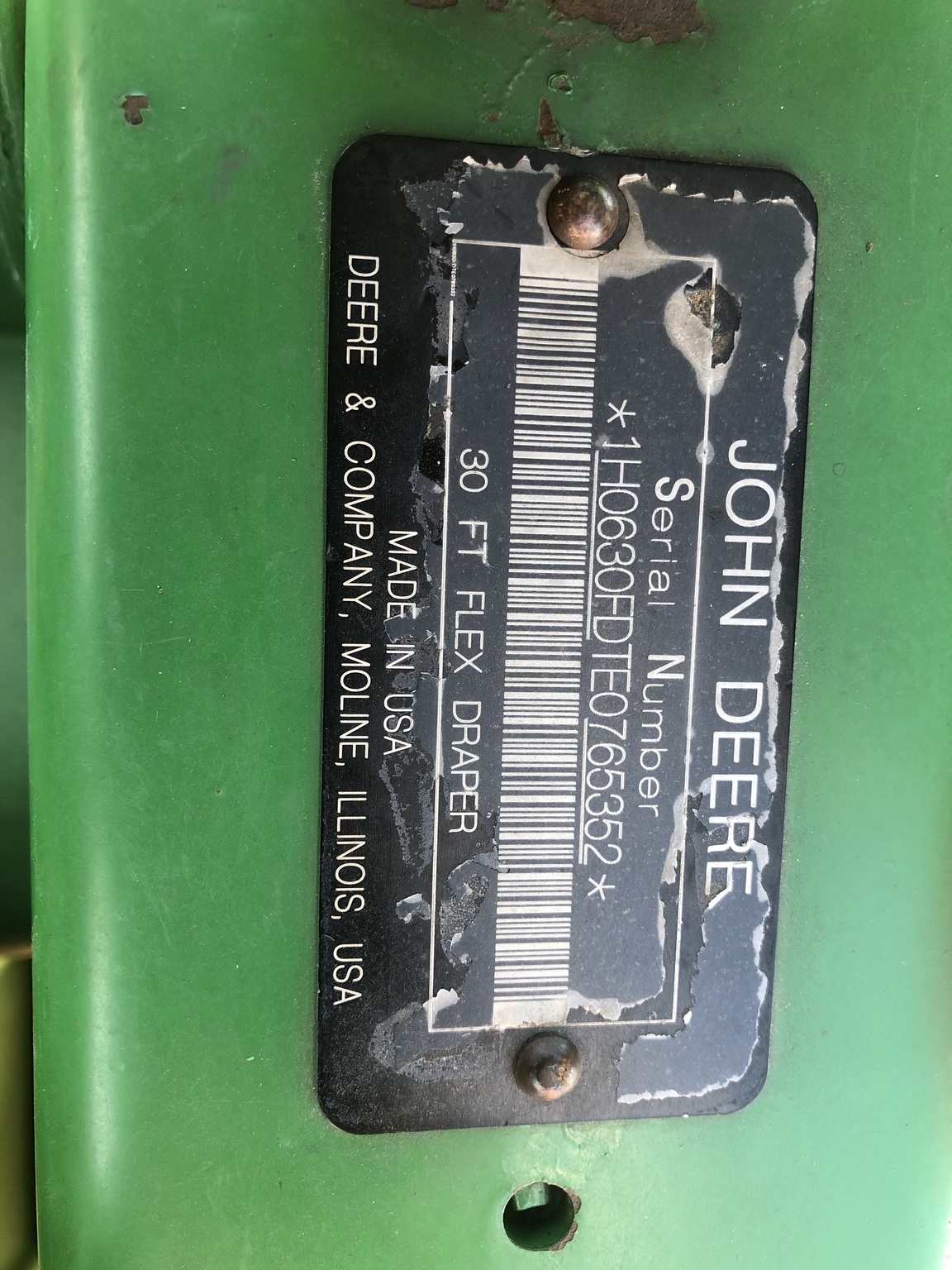 2014 John Deere 630FD Image 7