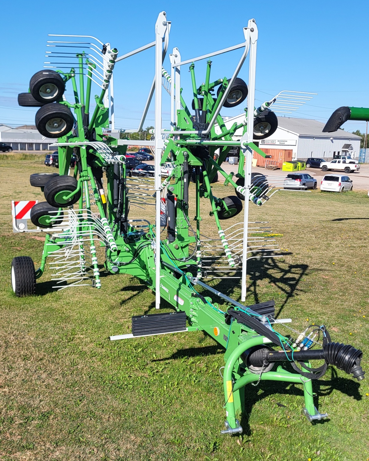2022 Samasz Z2 780 Double Rotary Rake Image 2