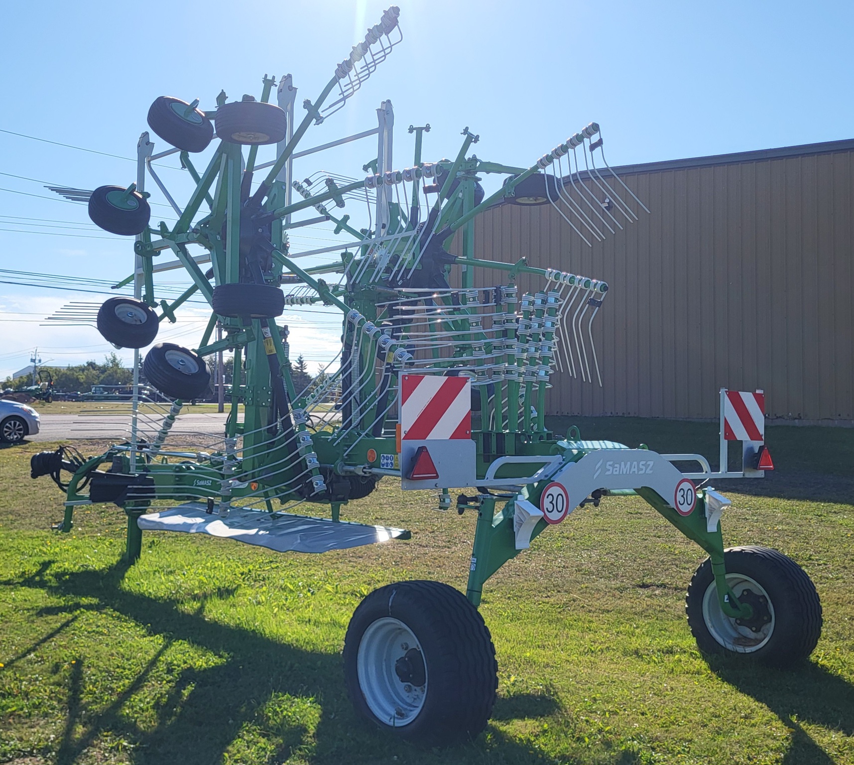 2022 Samasz Z2 780 Double Rotary Rake Image 5