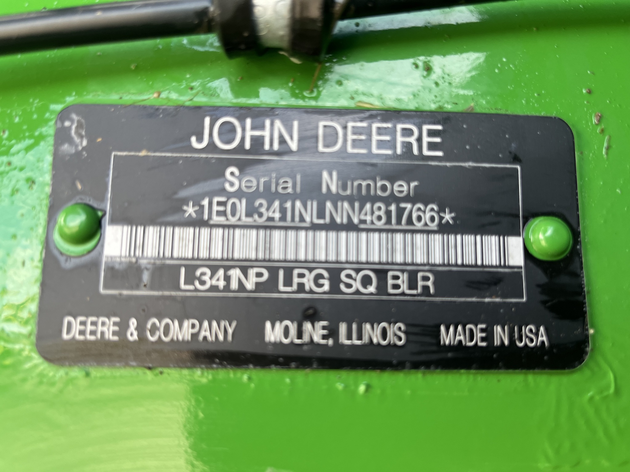  2022 John Deere L341 at Heritage Tractor in Pittsburg, KS
