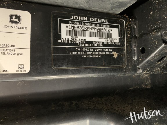 Photo of 2023 John Deere XUV 835R