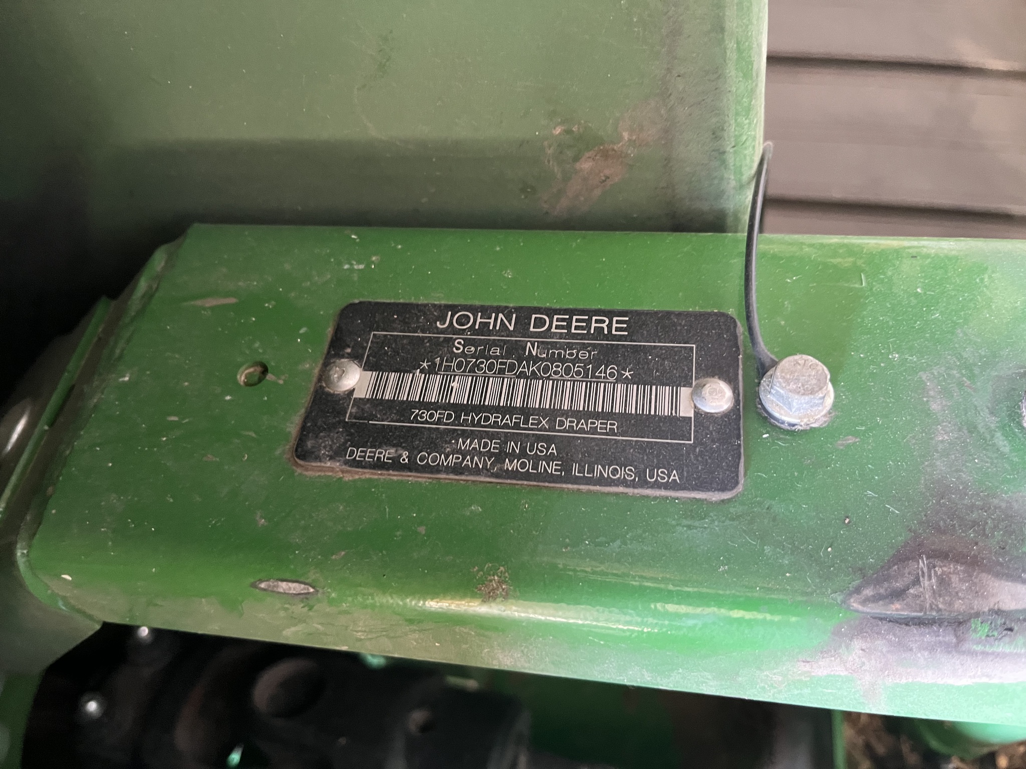 2019 John Deere 730FD at Heritage Tractor in Seneca, KS