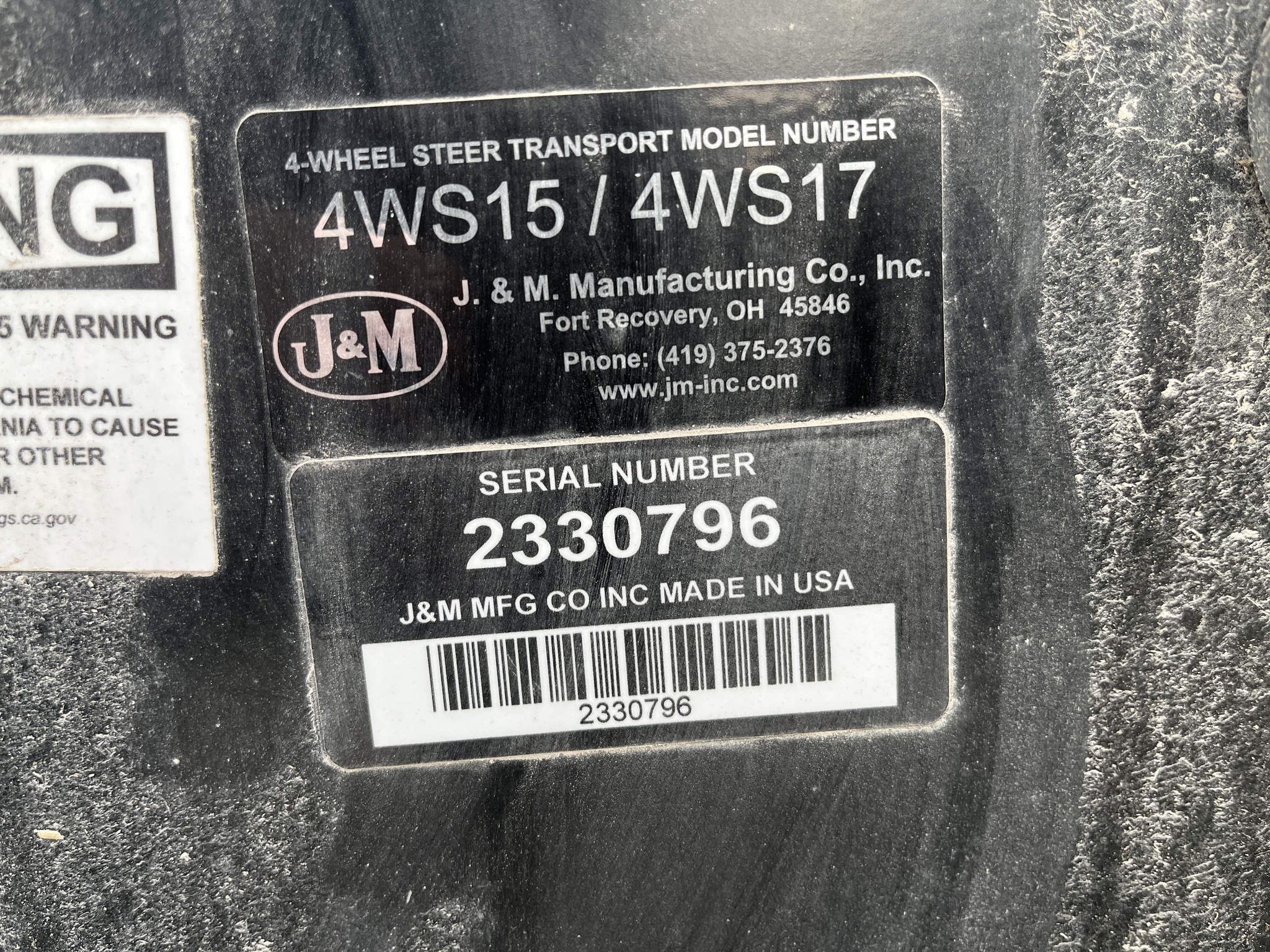  2022 J&M HD42 at Heritage Tractor in Adrian, MO