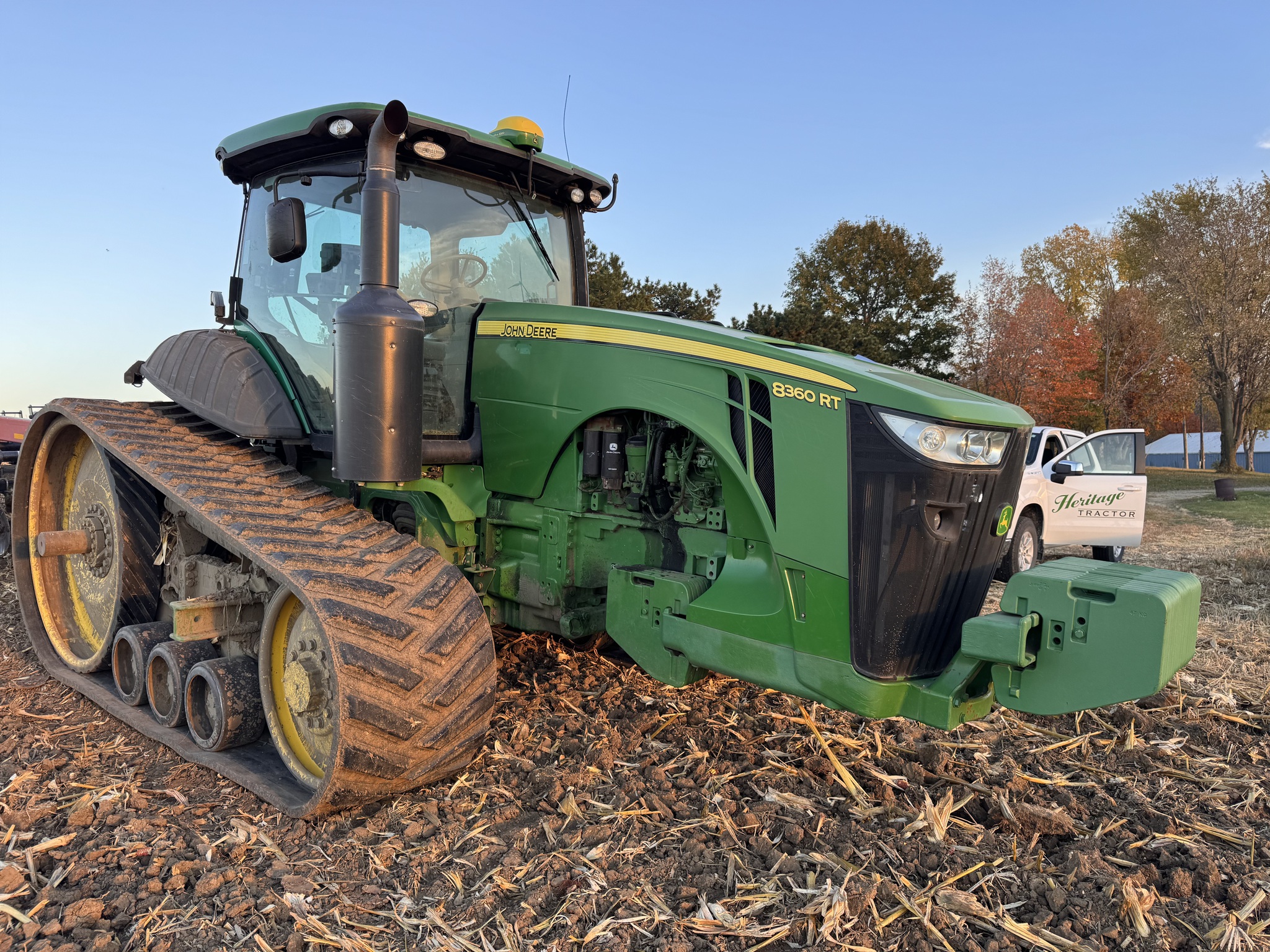  2012 John Deere 8360RT at Heritage Tractor in Galesburg, IL