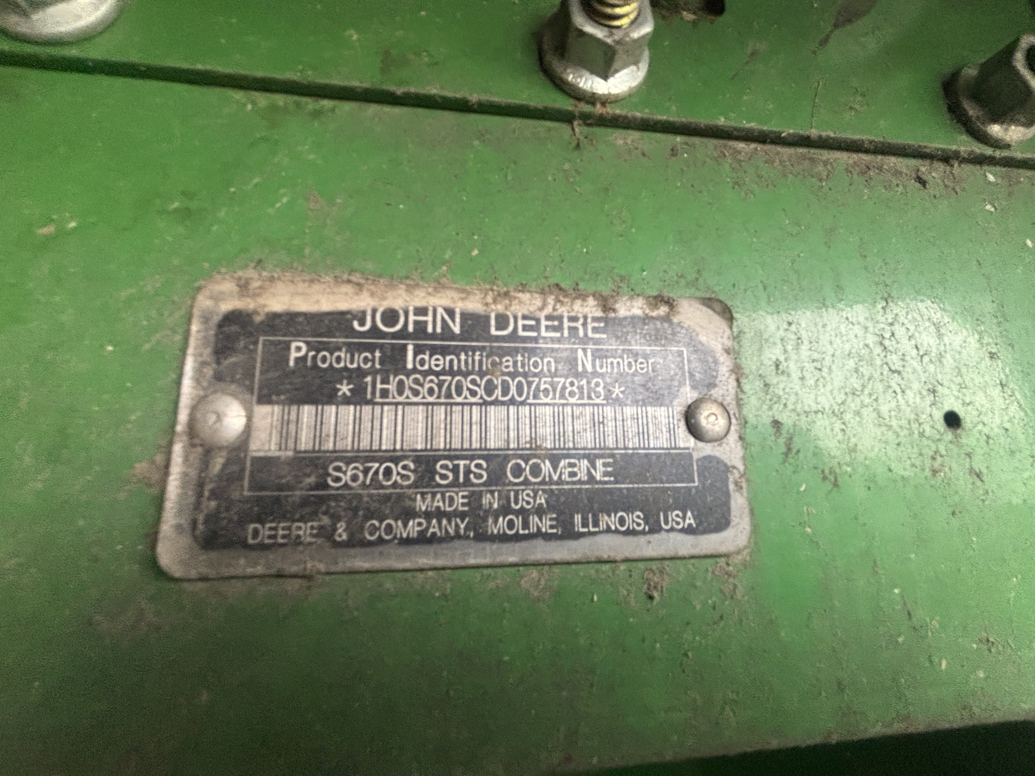 2013 John Deere S670 Image 19