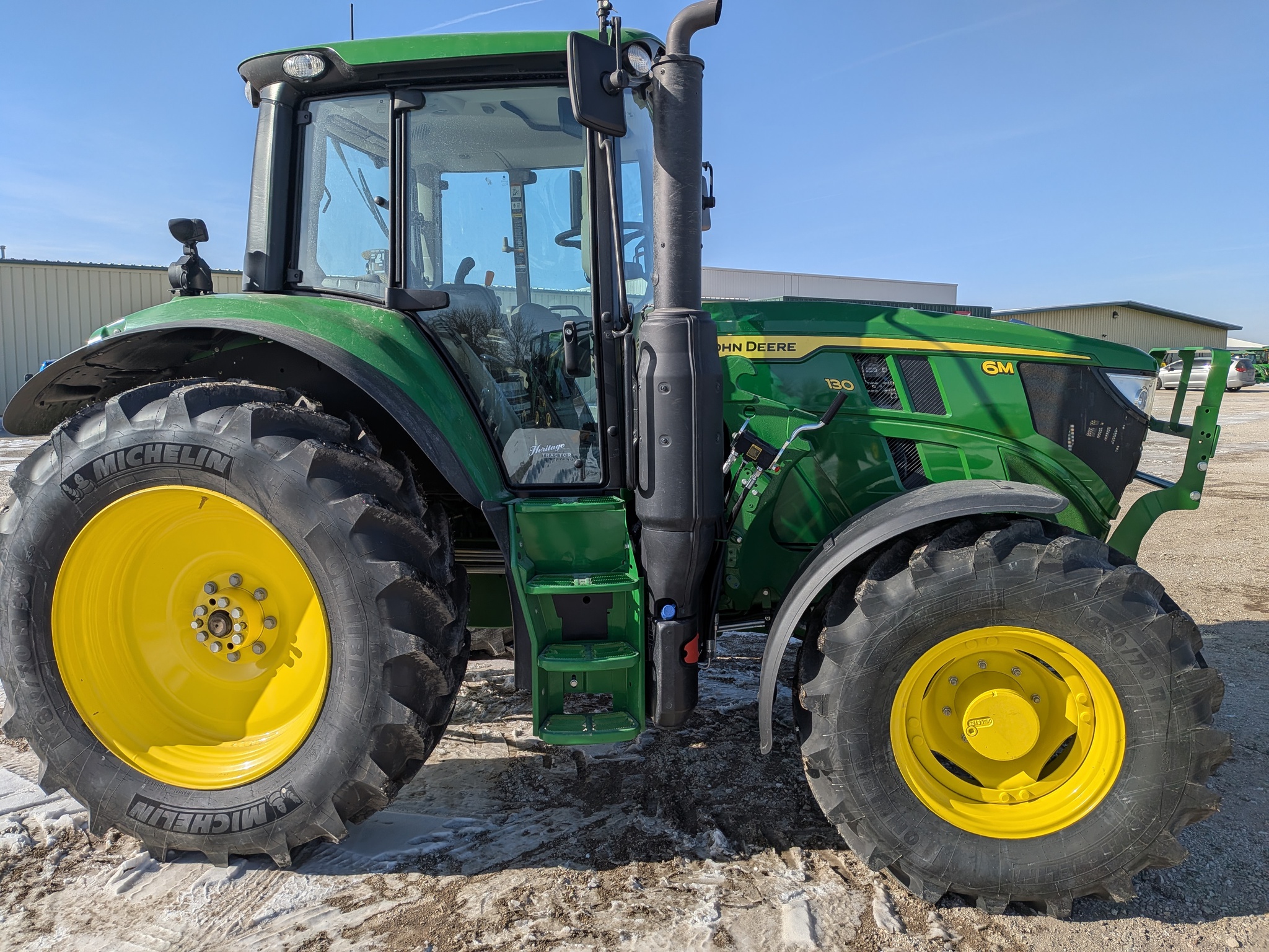  2025 John Deere 6M 130 at Heritage Tractor in Galesburg, IL