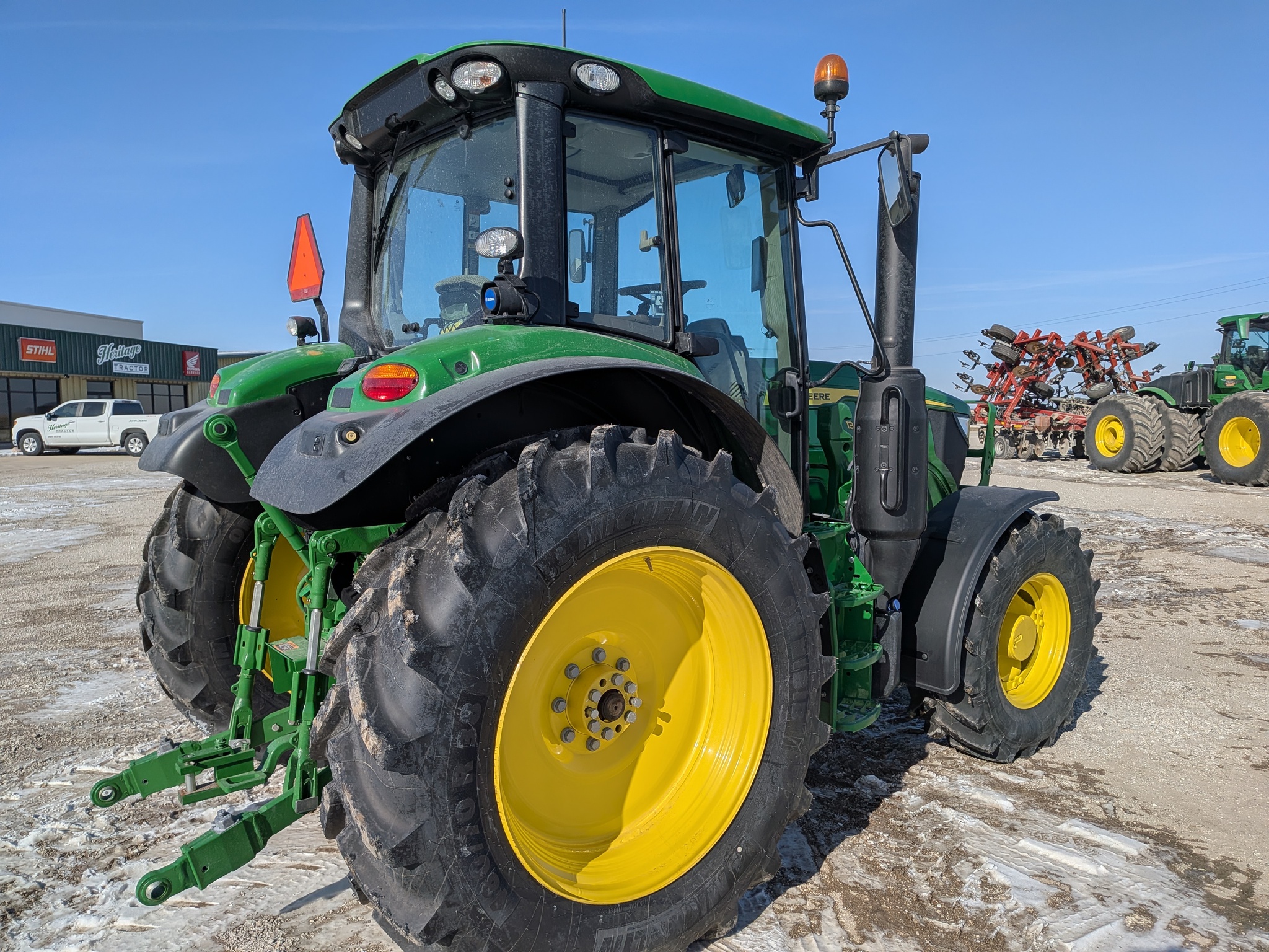  2025 John Deere 6M 130 at Heritage Tractor in Galesburg, IL