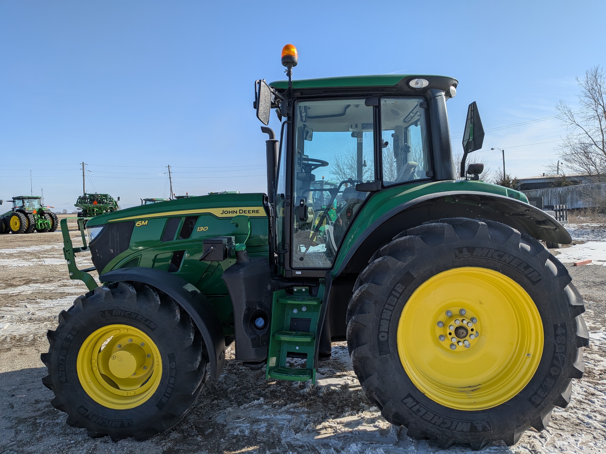  2025 John Deere 6M 130 at Heritage Tractor in Galesburg, IL