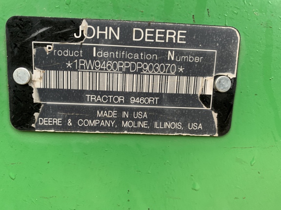 Photo of 2013 John Deere 9460RT