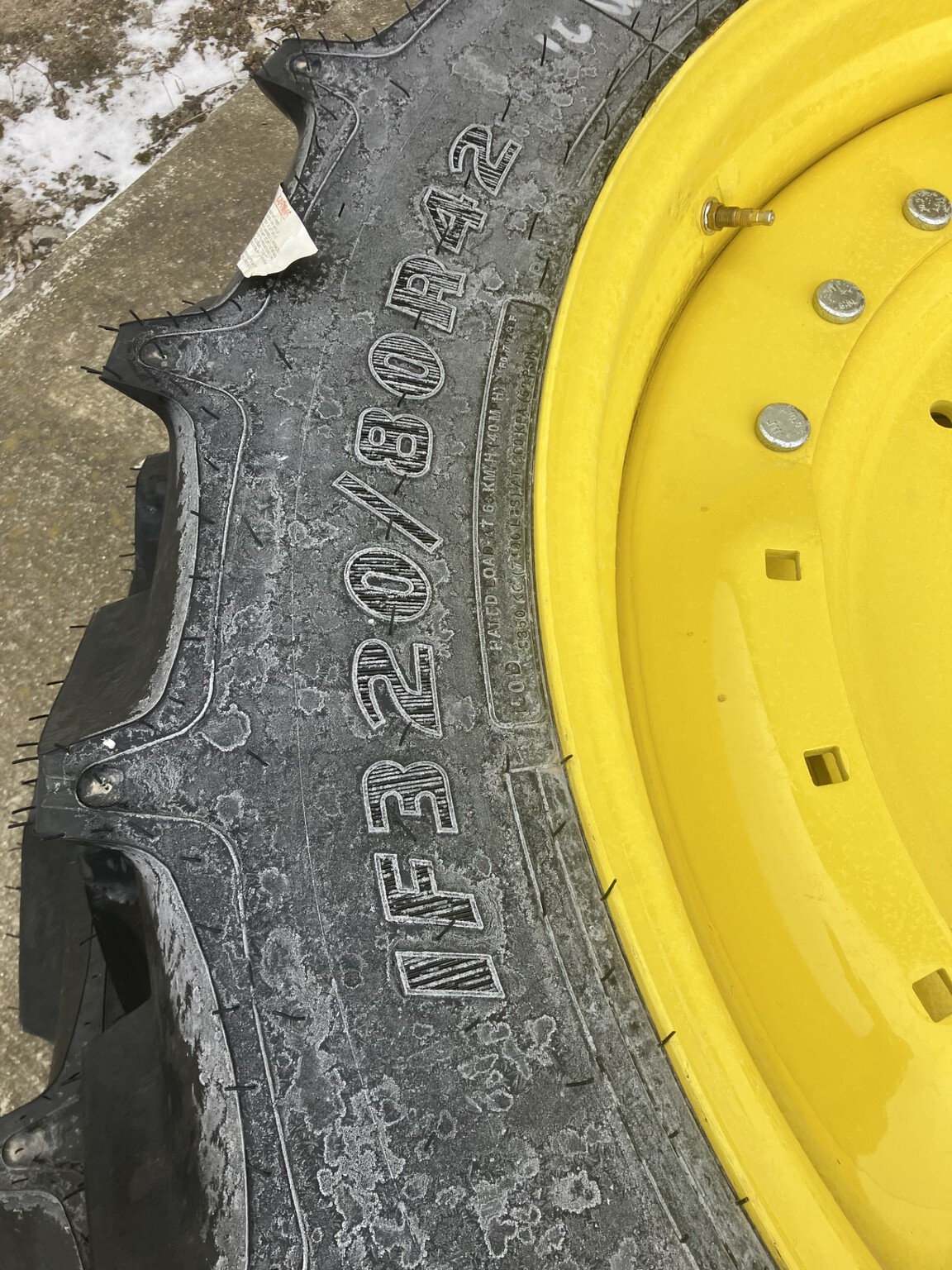 Goodyear 320/80R42 DUALS Image 1