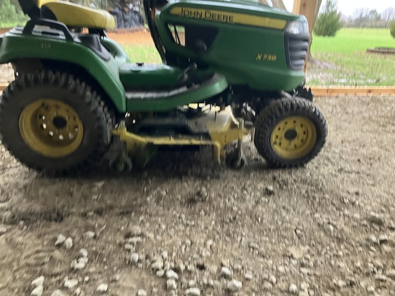 Used 2018 John Deere X738 Lawn & Garden Tractors at Koenig Equipment in Urbana, OH - Photo4