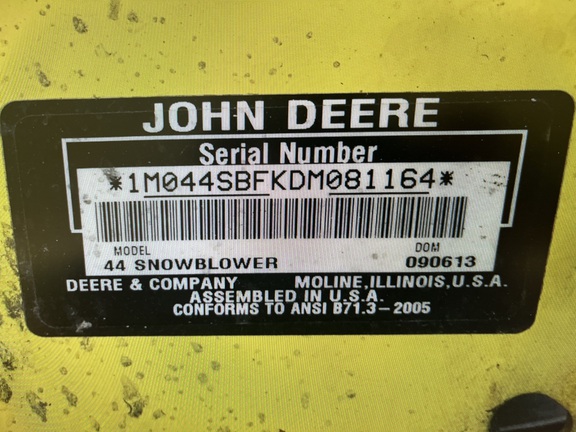 2013 John Deere X360