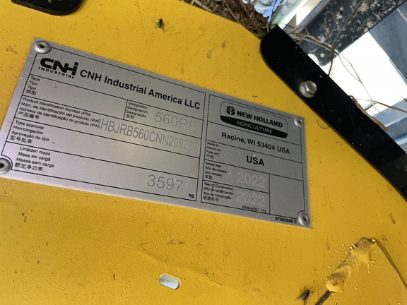2022 New Holland ROLL-BELT 560