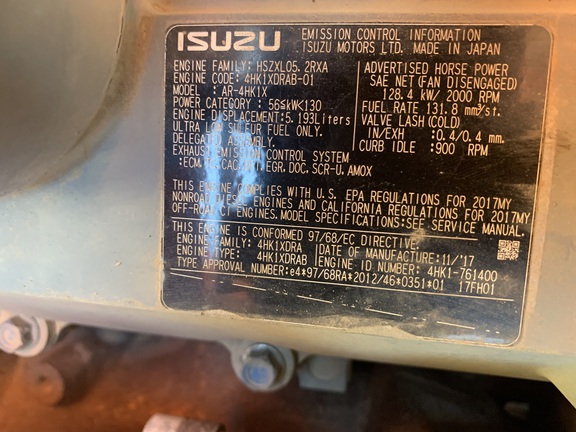 2018 Hitachi ZX225