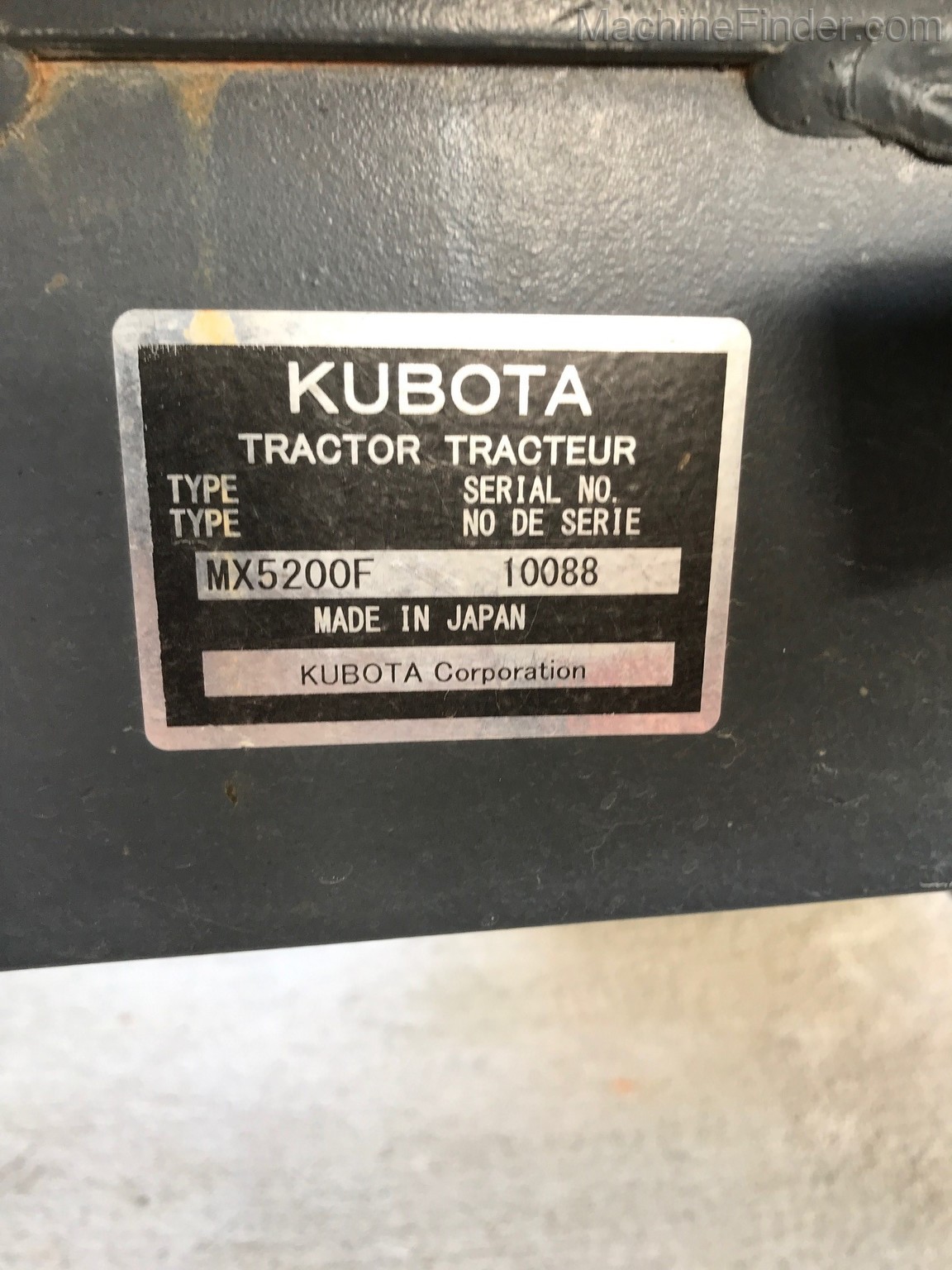2017 Kubota MX5200 Image 7
