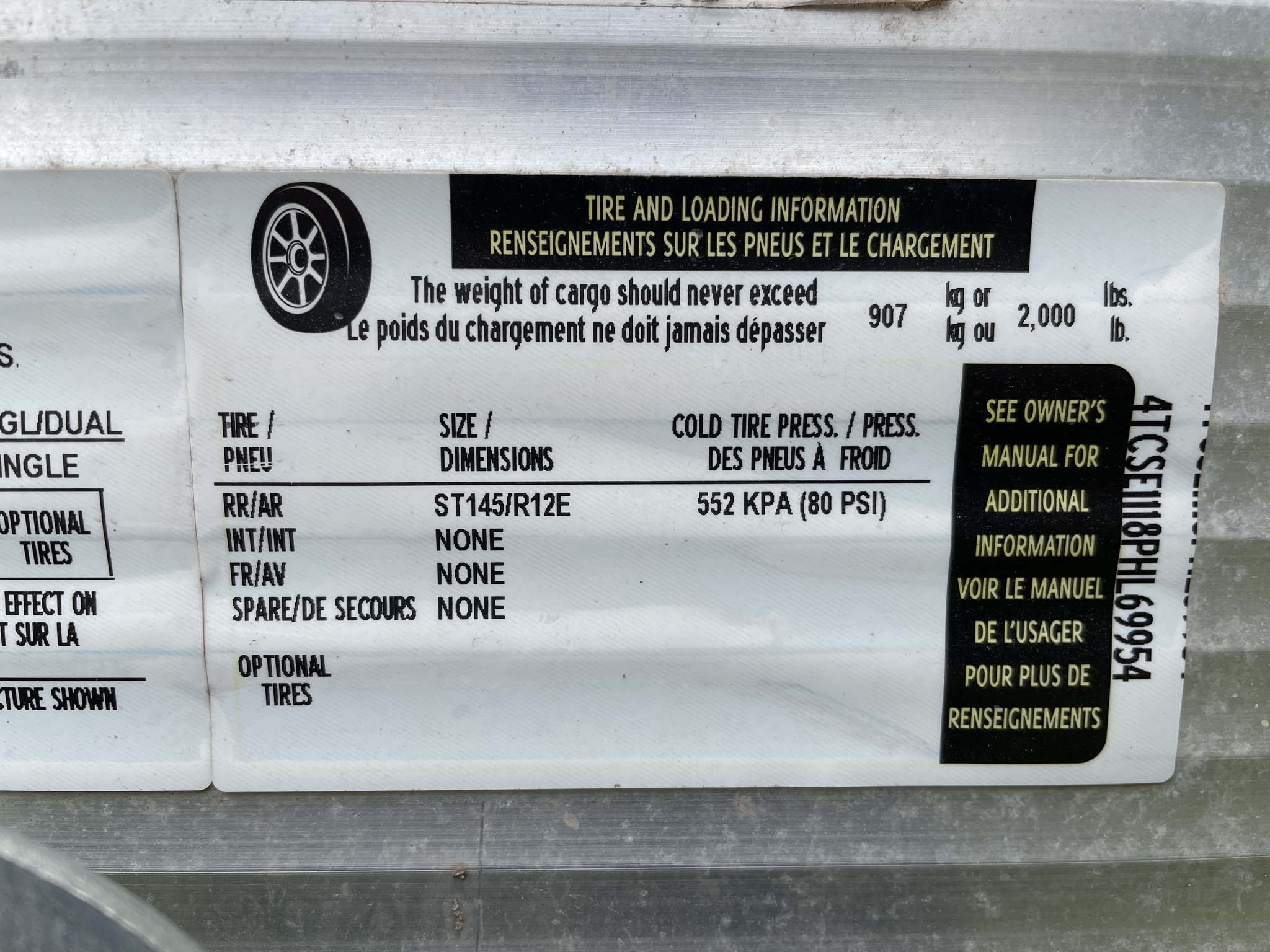 2023 Triton Trailer TT-TC128 Image 9