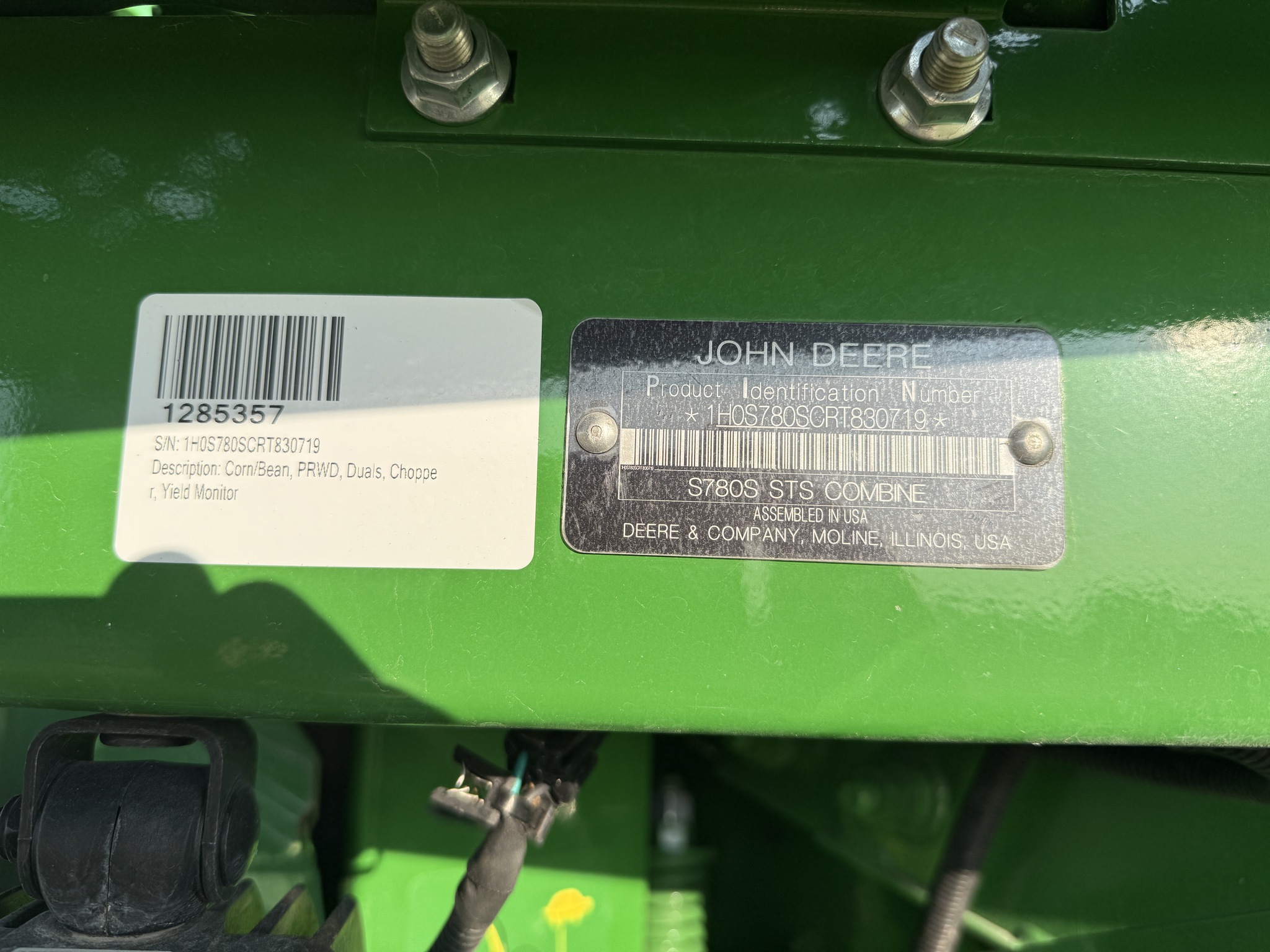 2024 John Deere S780 Image 24